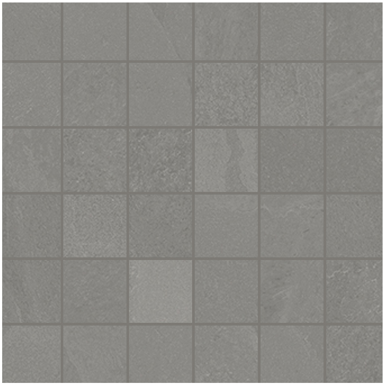 Unicom Starker Brazilian Slate Silk Grey Mozaiek 30x30cm